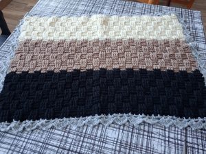 Manta tricolor 50 x 70